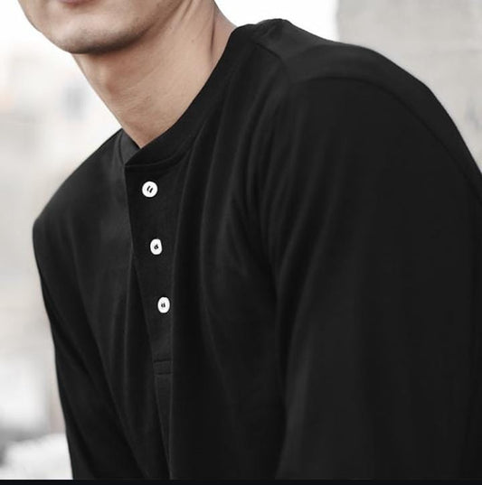 HENLEY T-SHIRT FOR MEN'S